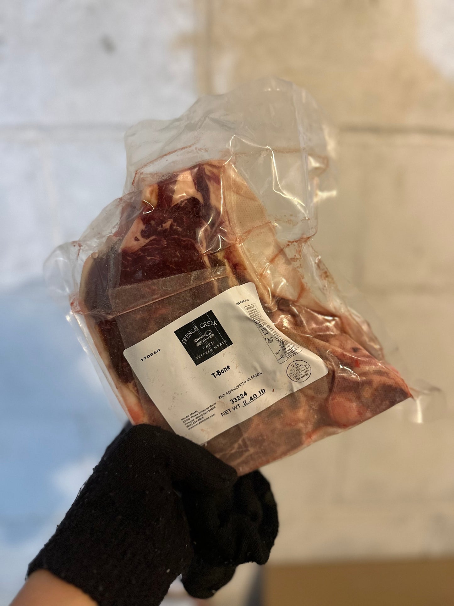 T Bone Steak - packs of 2 (2.5 lb packs)