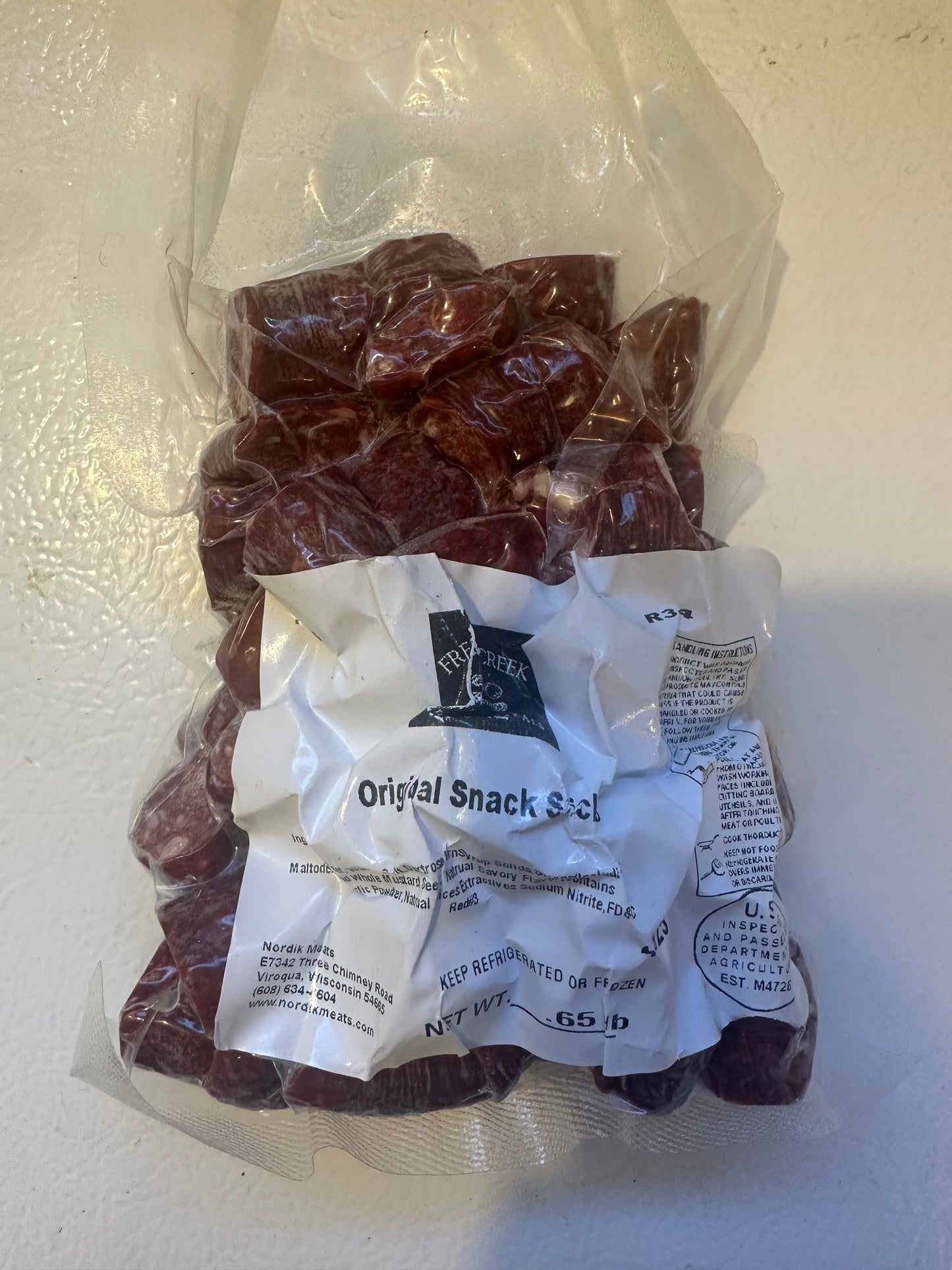Beef Snack Bites - original flavor