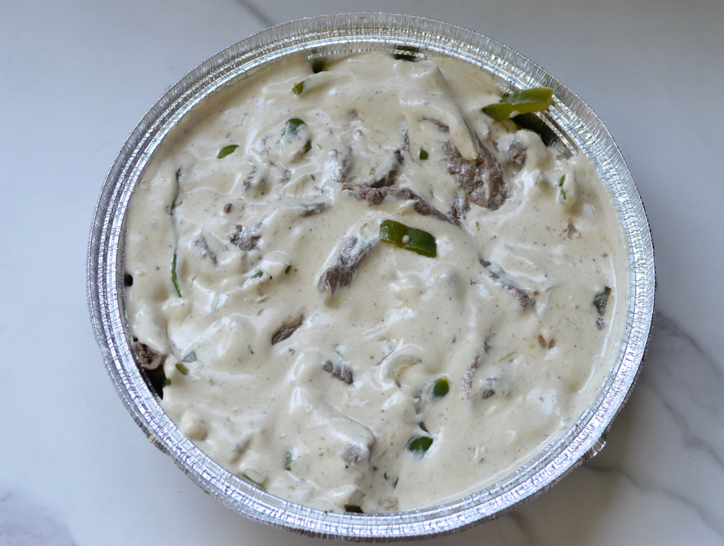 Creamy Philly Cheesesteak Bake