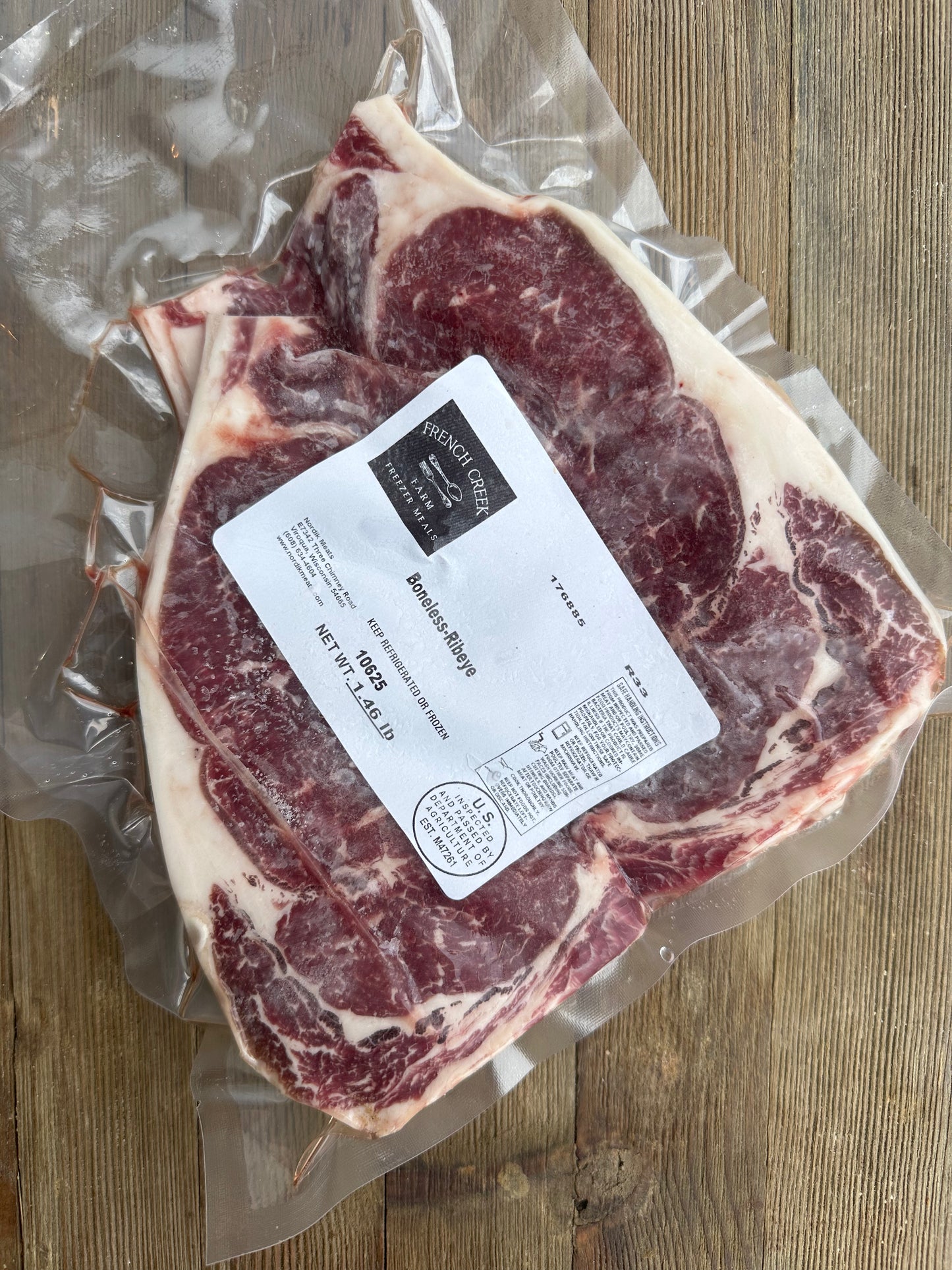 Thin Cut Ribeyes- 4 pack