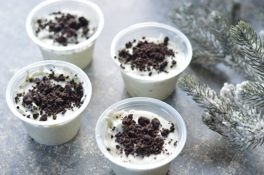 Holiday Mint Oreo Cheesecake Cups