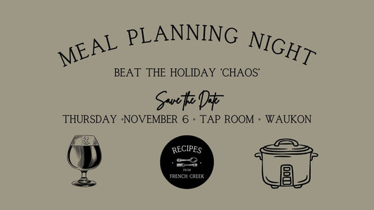 Meal Planning Night @ ProvERBial tap room!