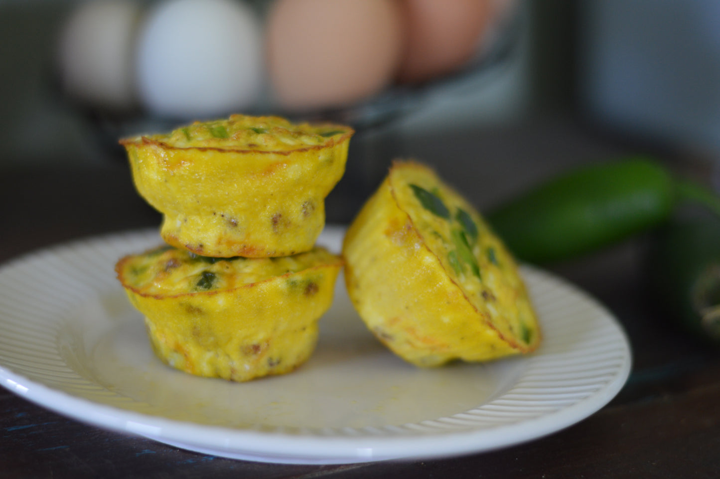 Jalapeño Popper Egg Muffins