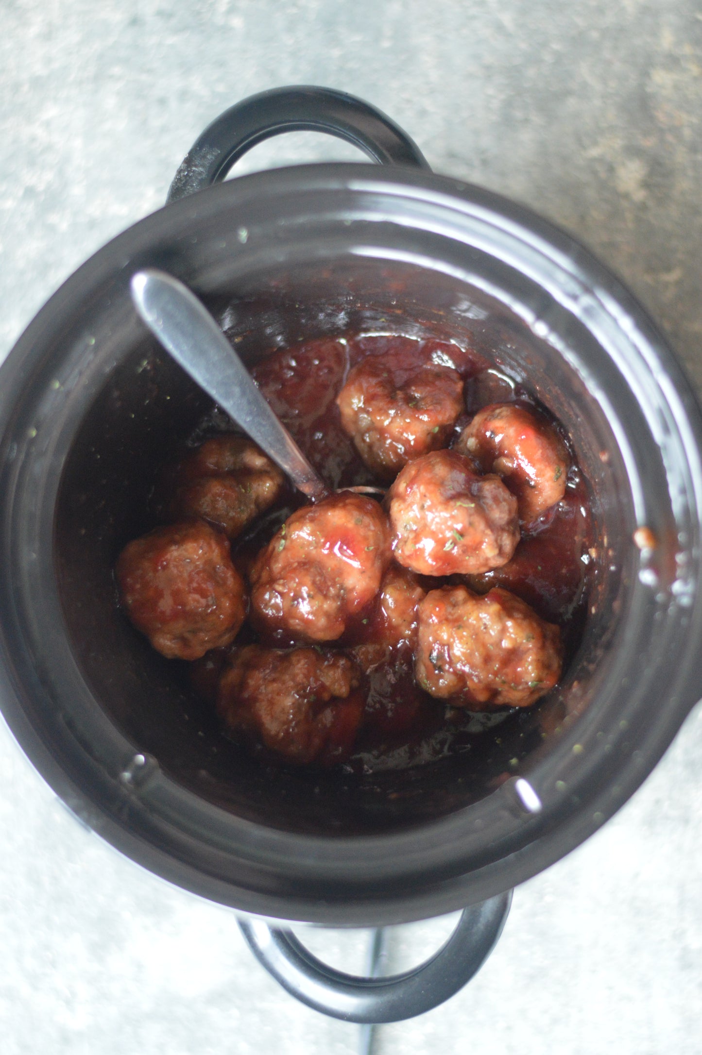 Holiday Crockpot Meatballs