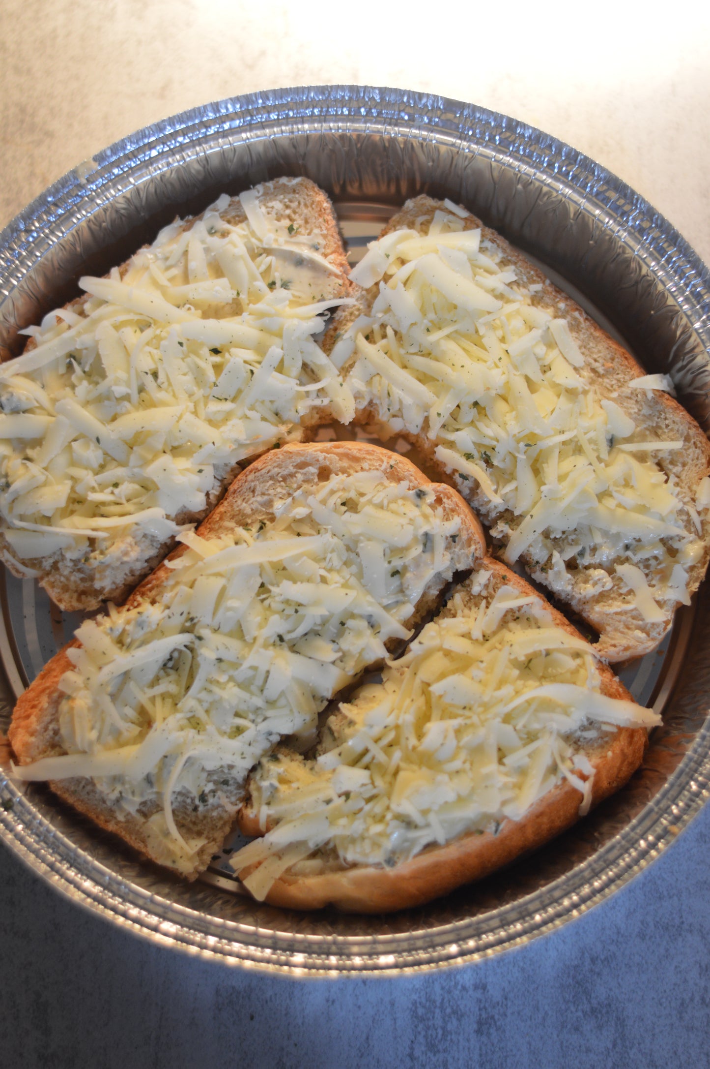 Scratch Buttery, Cheesy, Garlic Bread