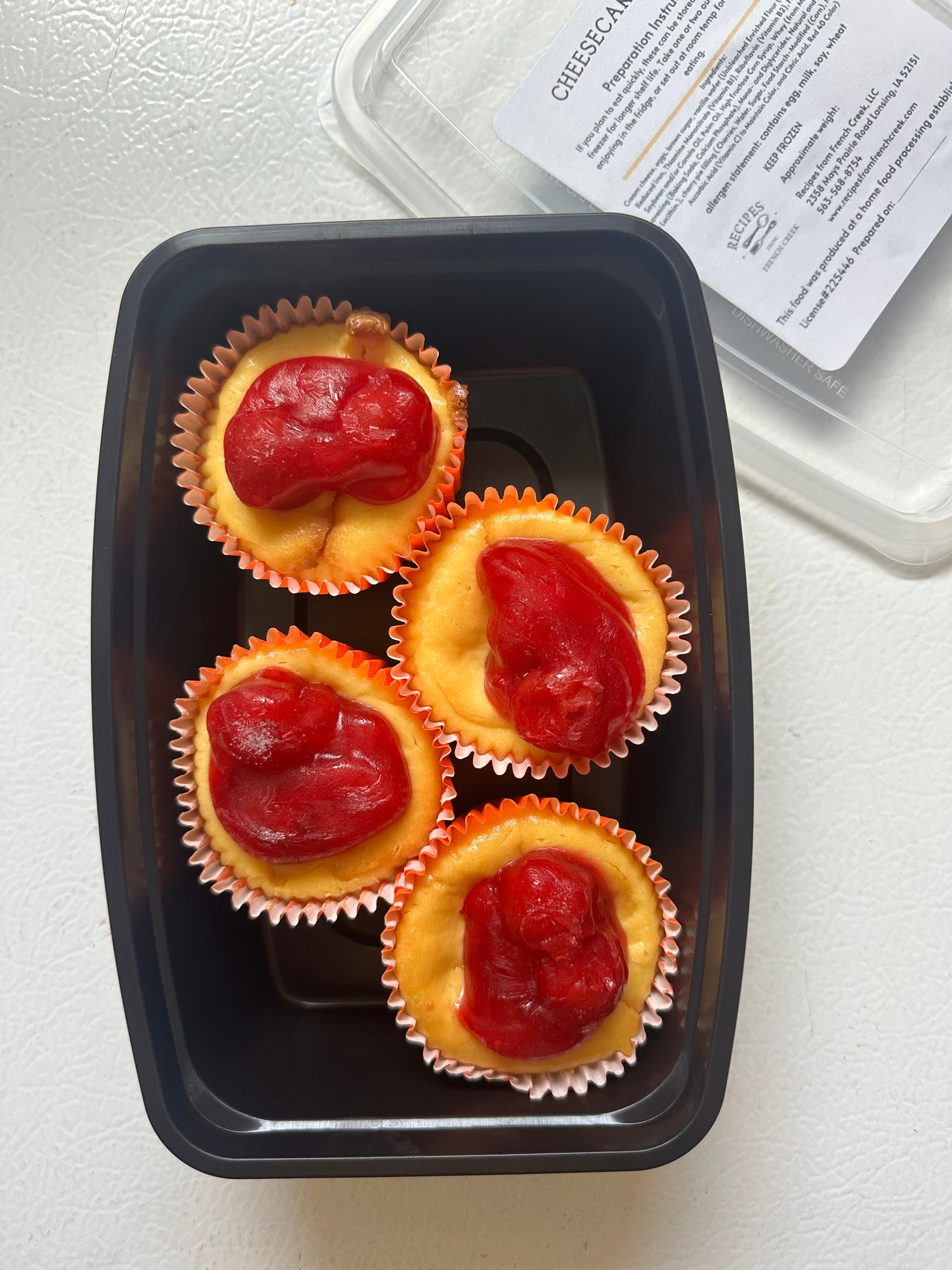 Americana Themed Petite Cheesecakes