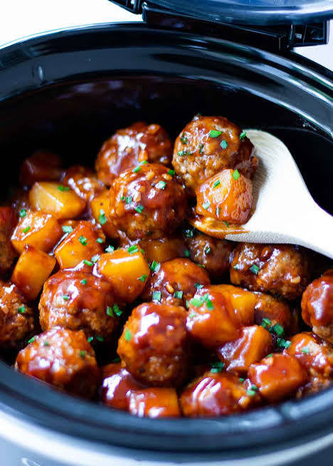 Hawaiian Meatballs