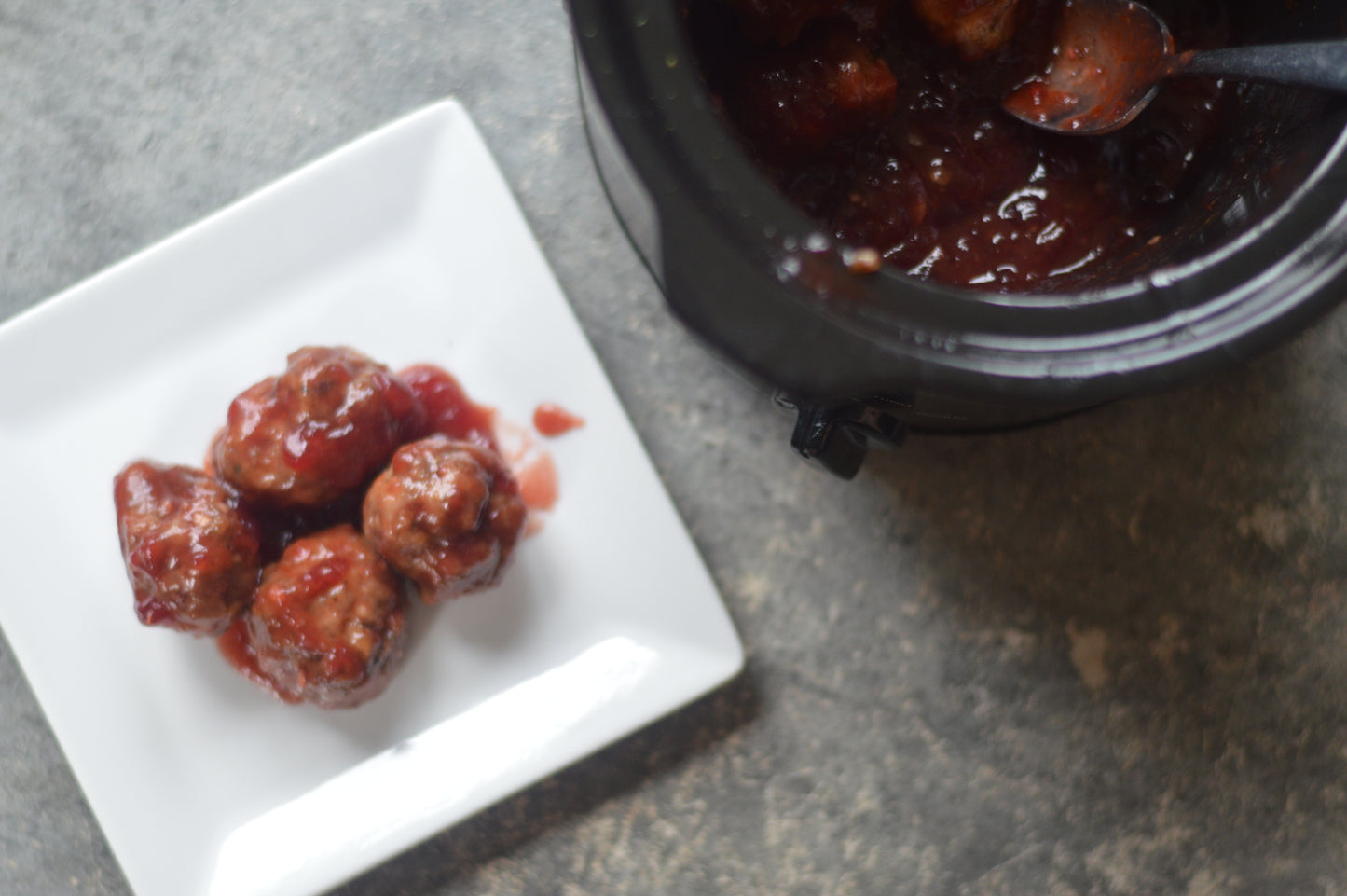 Holiday Crockpot Meatballs