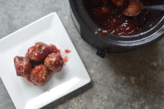 Holiday Crockpot Meatballs