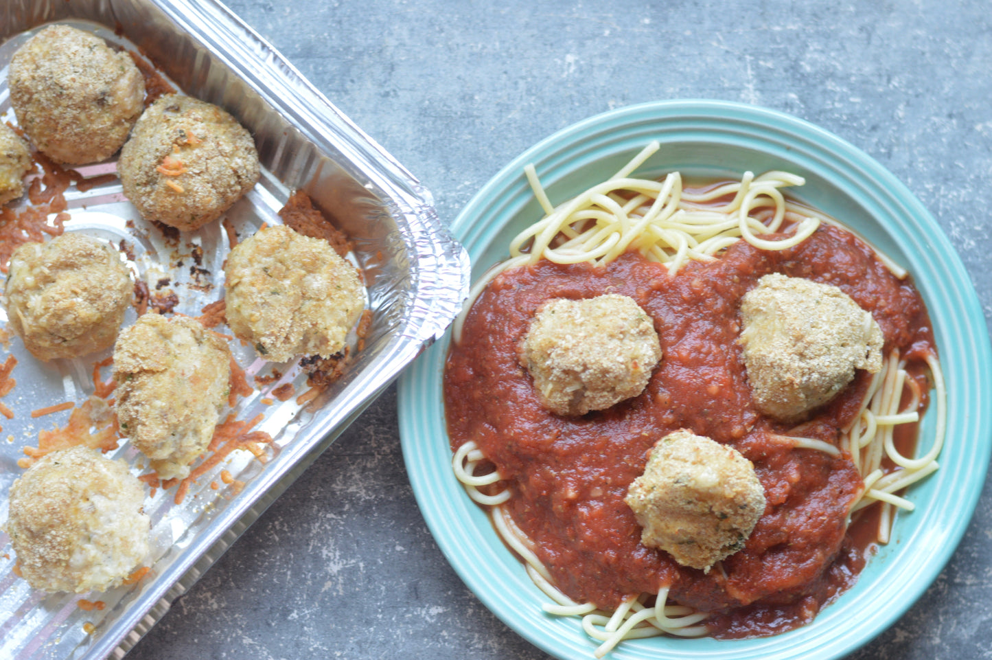 Parmesan Chicken Meatballs