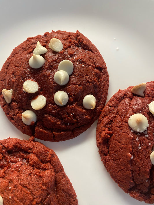 Gavin’s Goodies- red velvet cookies 2 ways!