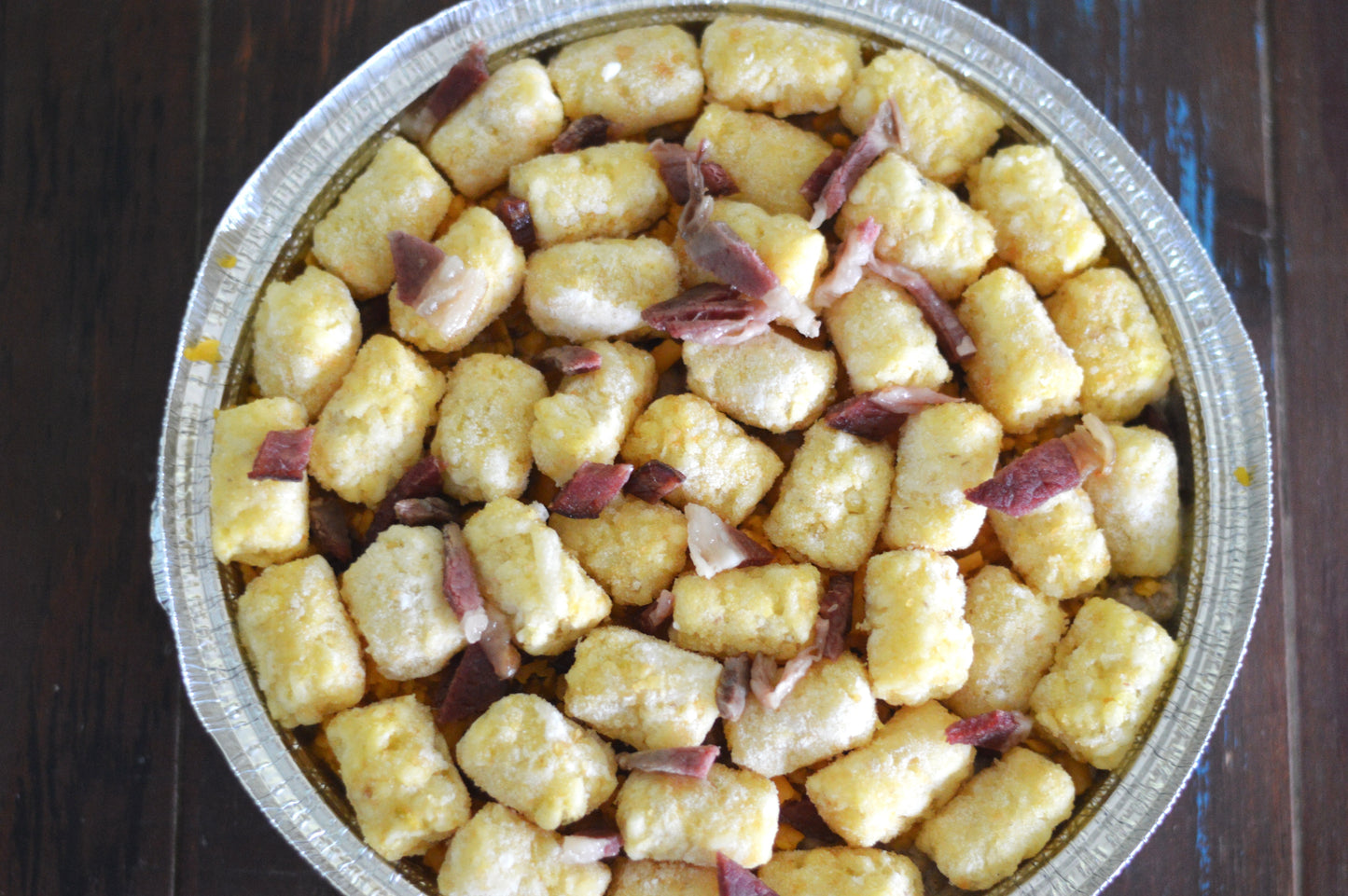 Bacon Cheeseburger Tater Tot Casserole
