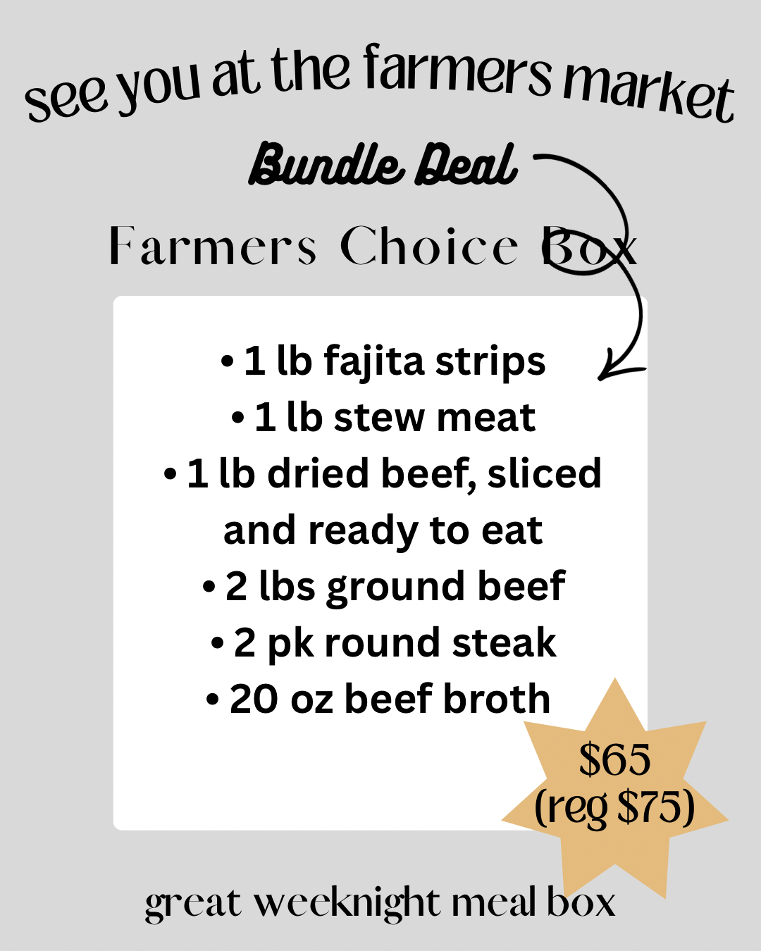 Farmers Market Bundle