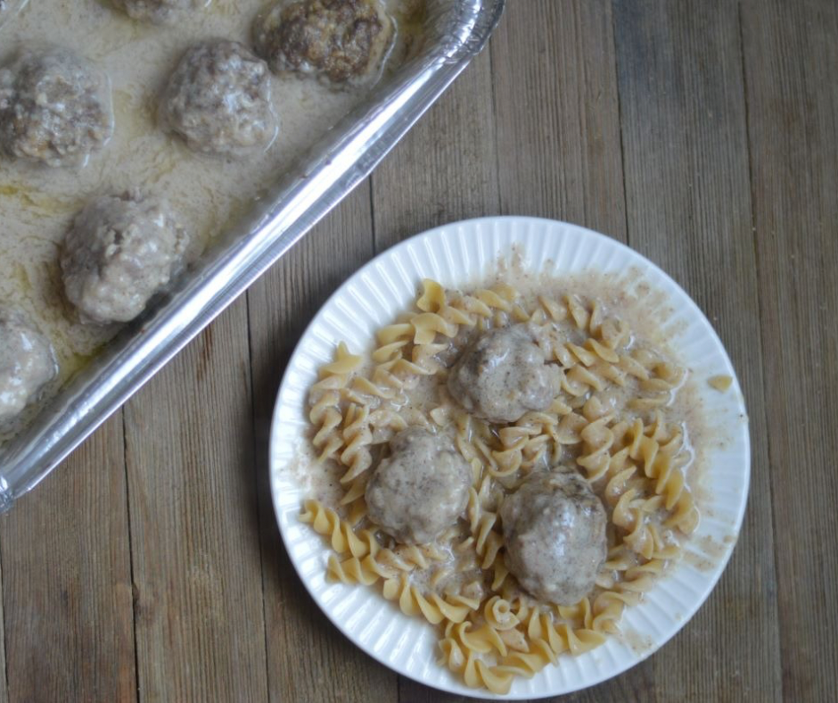 Swedish Meatball Bake