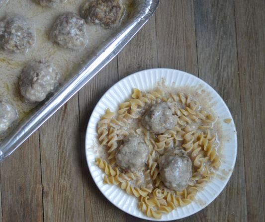 Swedish Meatball Bake