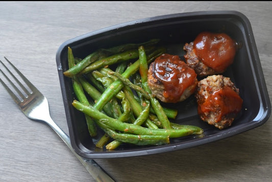 Tangy Meatballs & Green Beans Lunch Pack